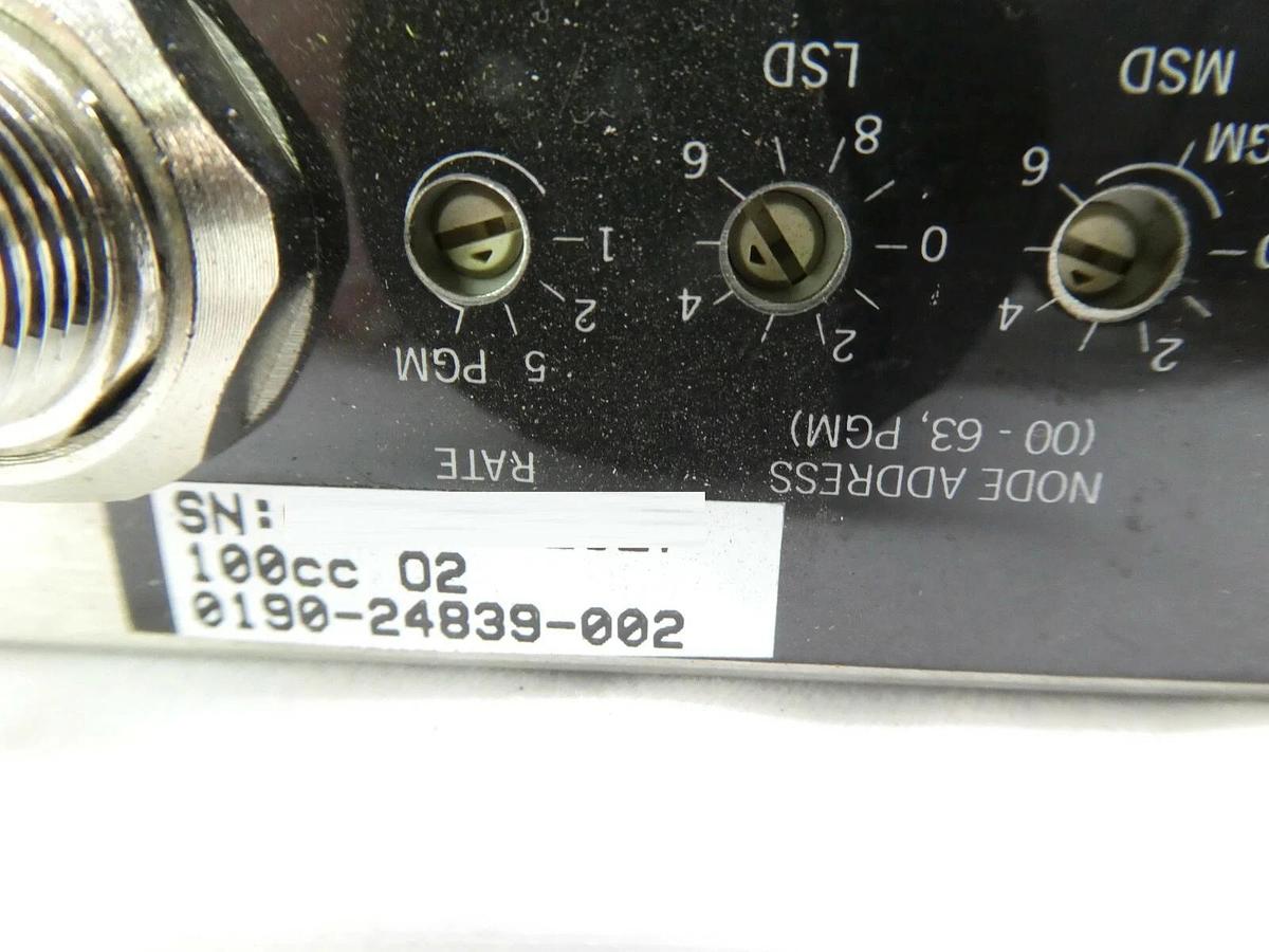 Used Celerity UFC-8165 Mass Flow Controller MFC AMAT 0190-24839 100cc O2 Working