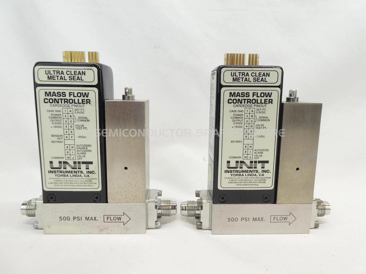 Used UNIT Instruments Mass Flow Controller MFC UFC-1100A UFC-1160A Lot of 21 Untested