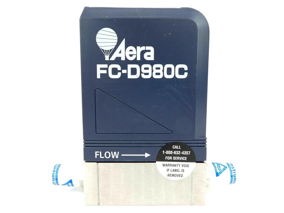 Refurbished Aera FC-D980C Mass Flow Controller MFC 100 SCCM N2 Refurbished Surplus