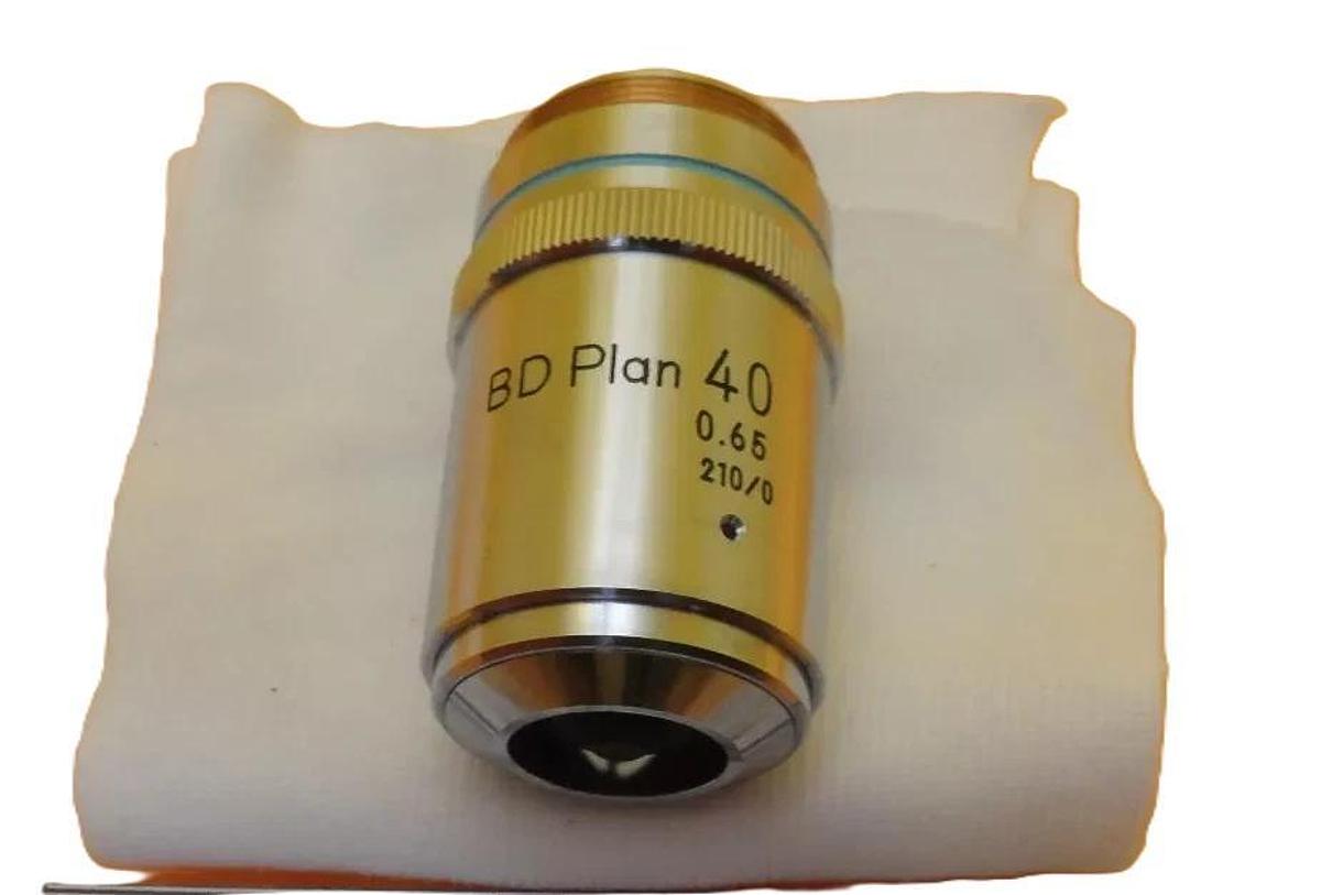 Used Nikon Precision BD Plan 40 0.65 Microscope Objective 210/0 Working Surplus