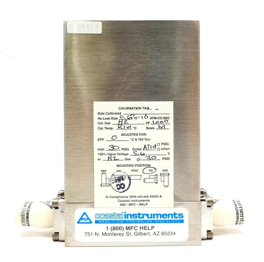 Refurbished UNIT Instruments UFC-1660 Mass Flow Controller MFC 300 SCCM H2 OEM Refurbished
