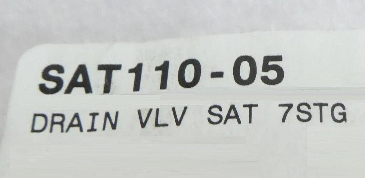 Used Entergris SAT110-05 Chemical Drian Valve Assembly Working Surplus