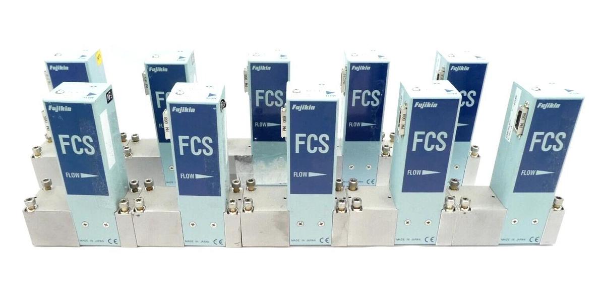 Used Fujikin FCS-4WS-798-F1L#B Mass Flow Controller MFC NF3 Reseller Lot of 10 Spare