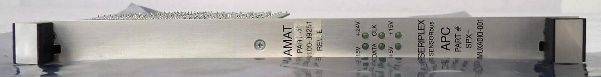 Used AMAT Applied Materials 0100-09251 Seriplex SENSORbus SPX-MUXADIO-001 Working