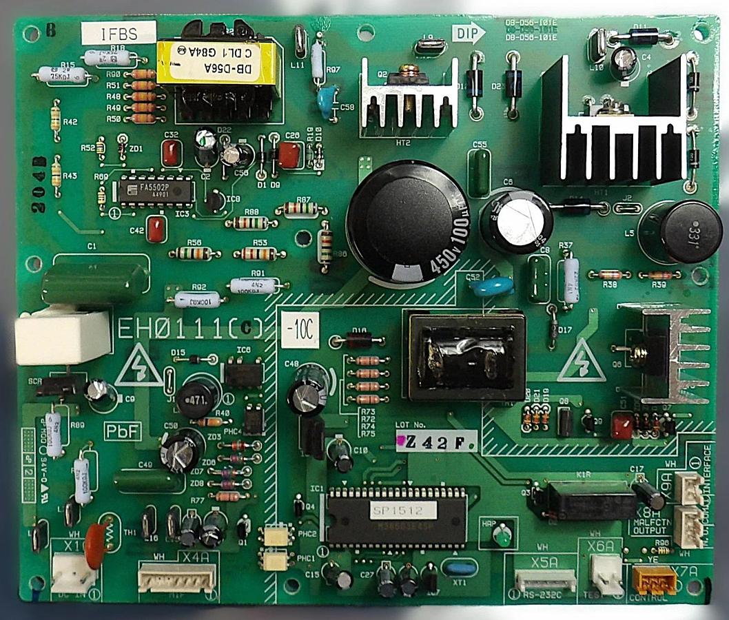Used DIP EH0111(C)-10C Power Supply PCB EH0111 TEL 5024-000220-11 Lot of 2 Working