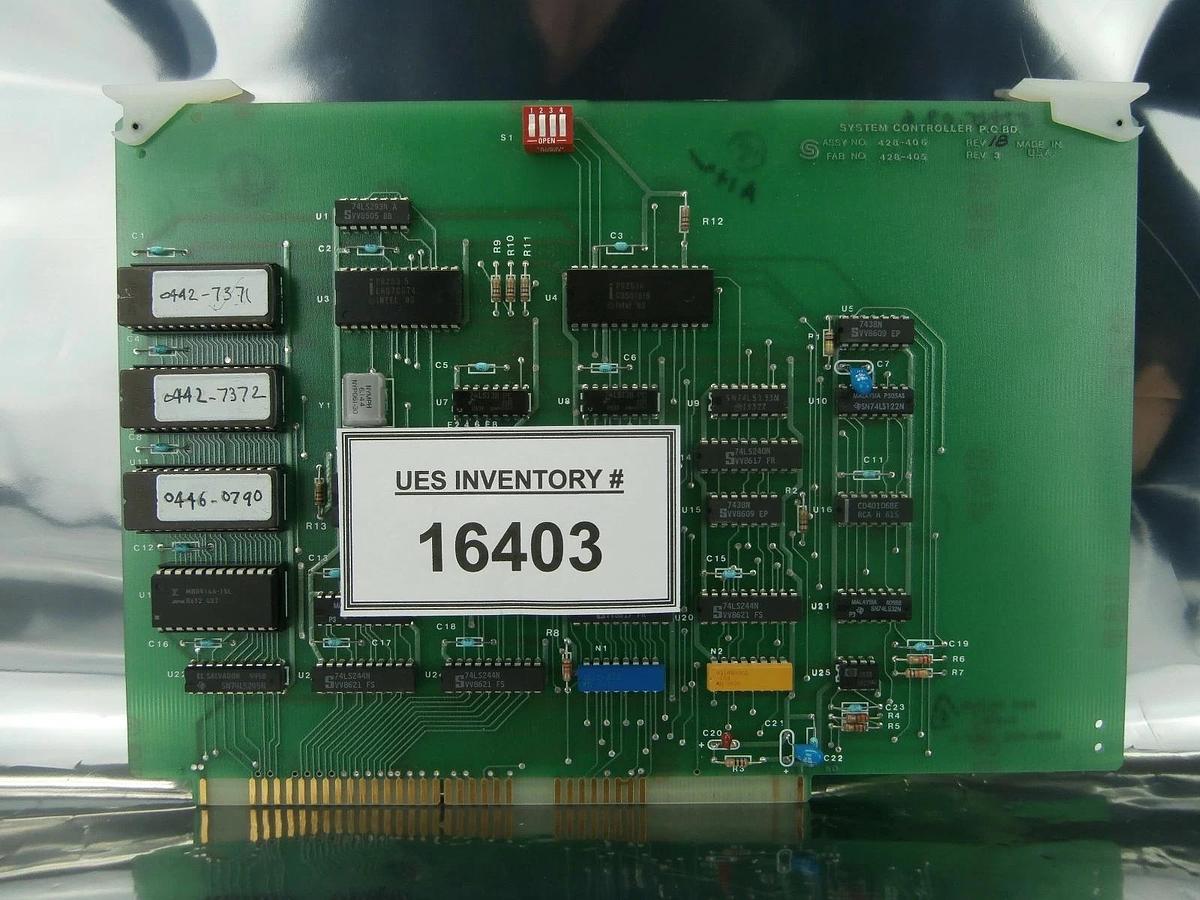 Used SCI Solid Controls 428-406 System Controller PCB Card 428-405 Used Working