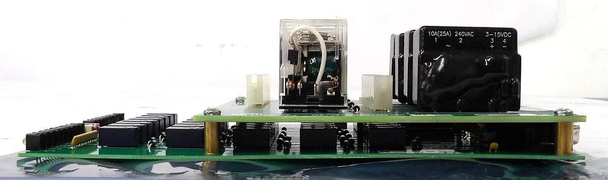 Used AMAT Applied Materials 0100-02745 Gas Heater Interlock Control PCB Working