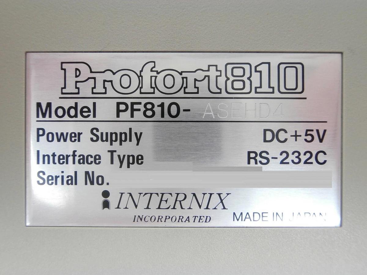 Used Internix PF810-ASEHD4 Robot Teach Pendant Profort810 with Cable Working Surplus