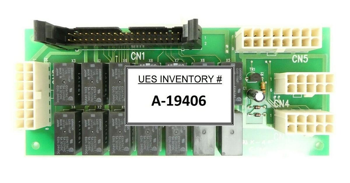 Used SMC P49722001 Relay Interface Module PCB Rudolph F30 TEL Tokyo Electron Working