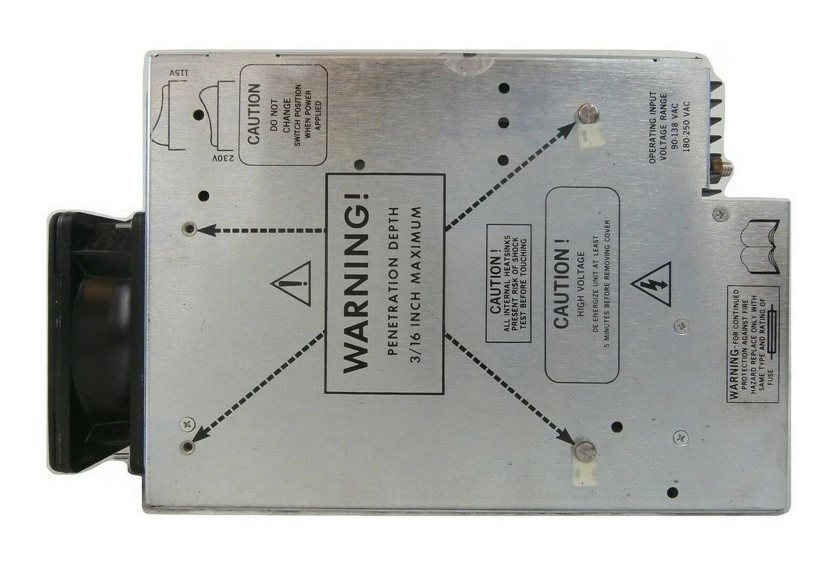 Used Pioneer Magnetics PM 2974A-3-5 DC Power Supply SVG 680-0146-048 Working Surplus