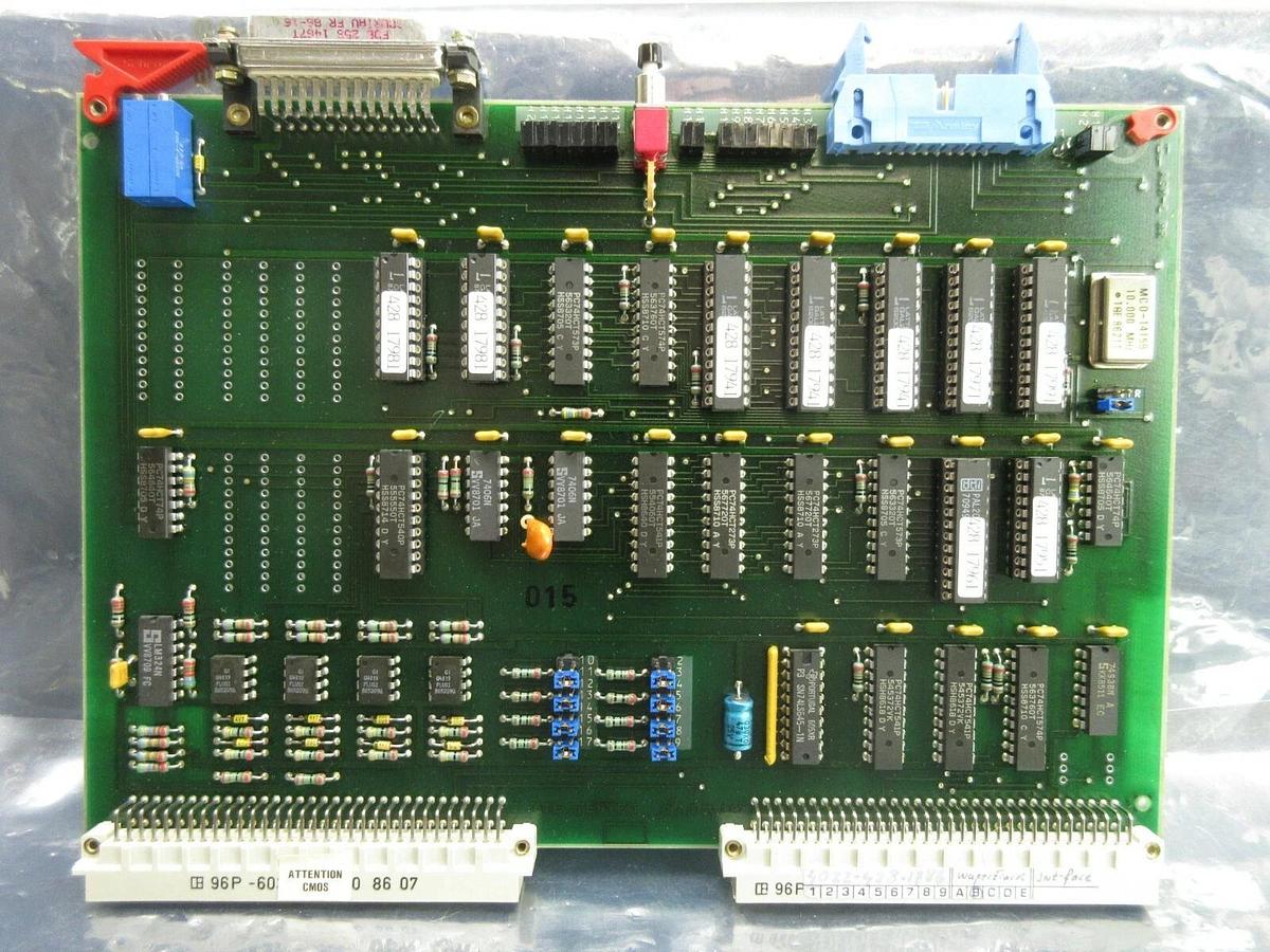 Used ASML 4022.423.1786 Processor PCB Card PAS 5000/2500 Wafer Stepper System Used