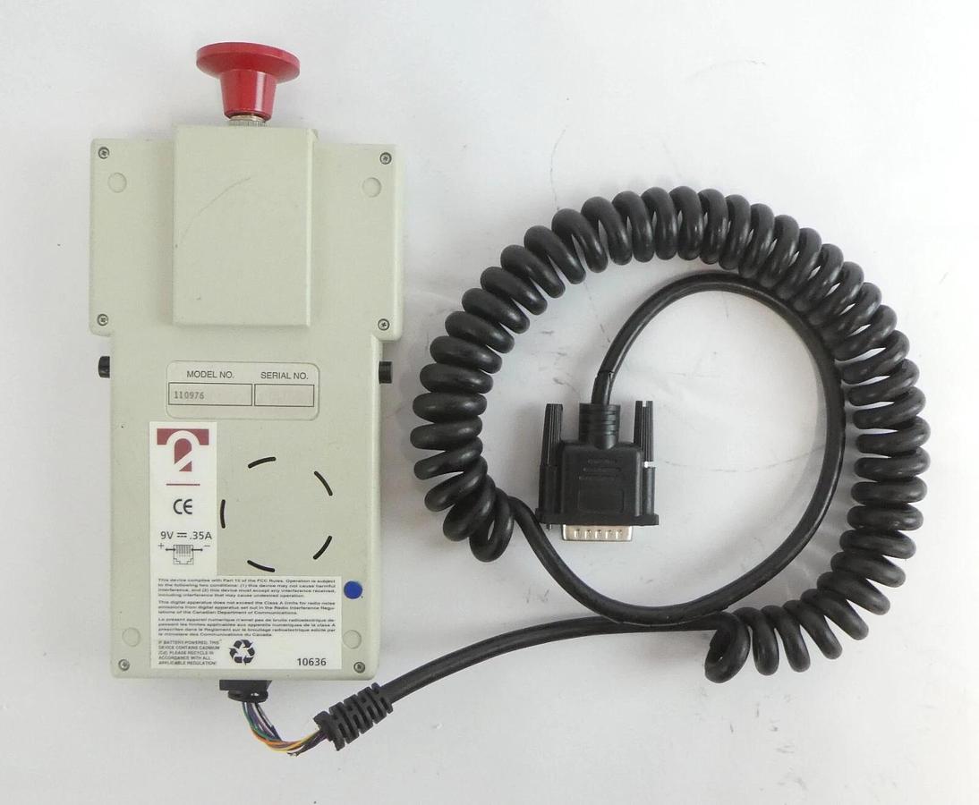 Used Equipe Technologies 110976 Robot Teach Pendant Handheld Controller TTR-200 Spare
