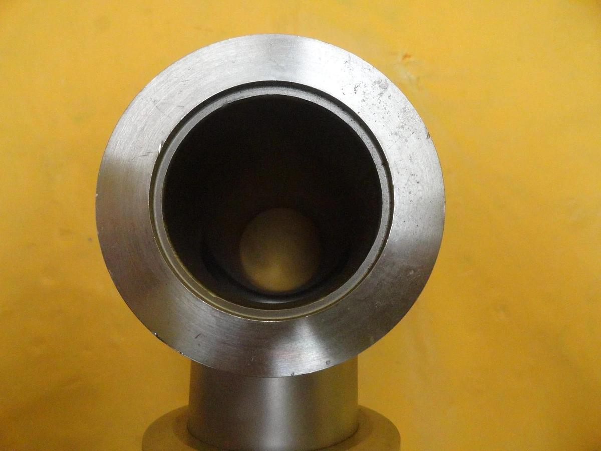 Used Nor-Cal 99B1554-C High Vacuum Tube Tee Stainless Steel NW50 Used Working