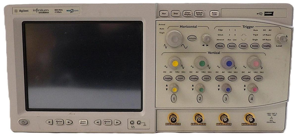 Used Agilent Technologies DSO8064A Infiniium Oscilloscope Fault Missing Parts As-Is