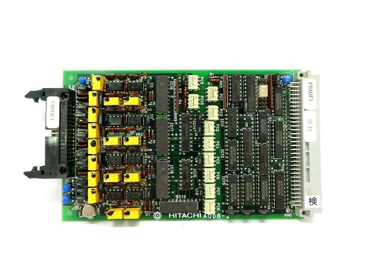 Used Hitachi AO08-2 Processor PCB Card M-511E Microwave Plasma Etching System Working