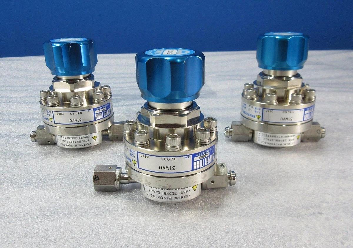 Used Nissan Tanaka 31WVU Super Torr Manual Regulator Valve 466RU Lot of 3 used works