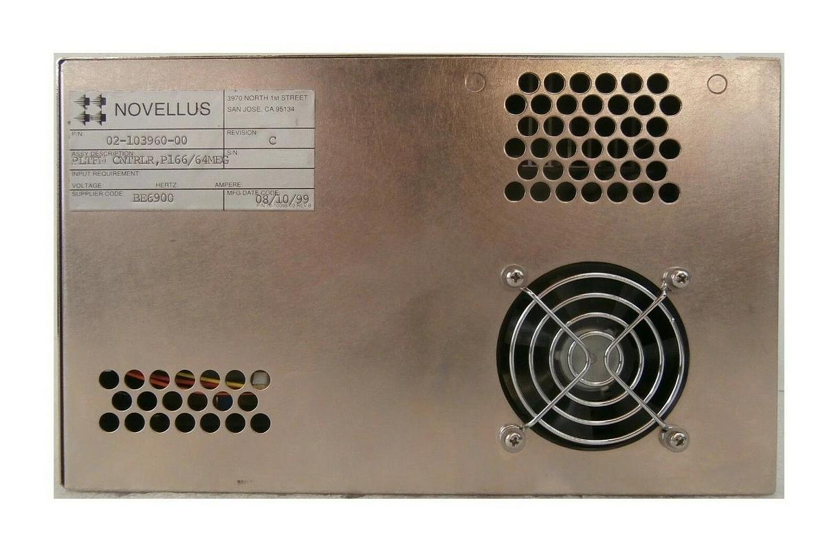 Used Novellus Systems 02-103960-00 Platform Controller P166/64MEG 03-053424-00 Spare