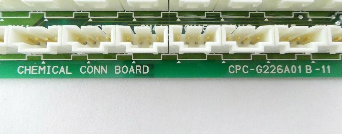 Used TEL Tokyo Electron CPC-G226A01B-11 Chemical Connection Board PCB Working Surplus