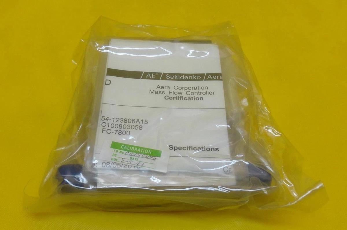 Used Aera FC-7800 Mass Flow Controller MFC 54-123806A15 500 SCCM HCl New