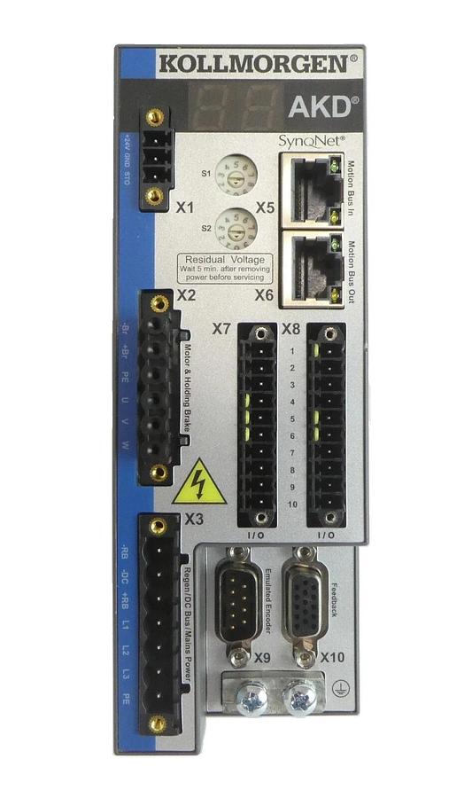 Kollmorgen AKD-B00606-NBSQ-0000 Servo Drive SynqNet New Surplus