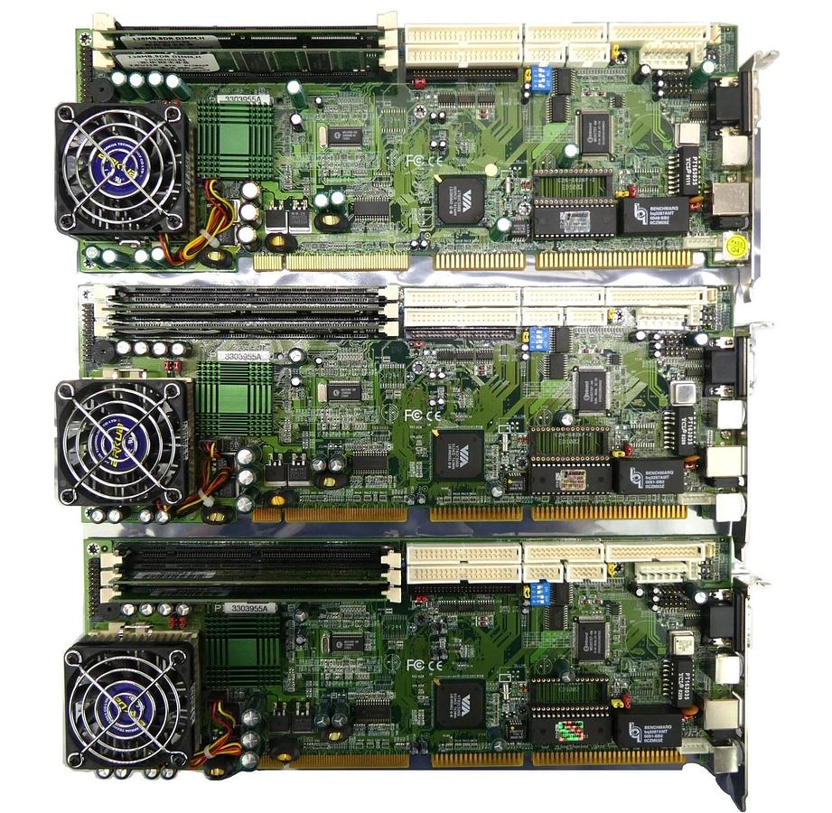Used Arbor PIA-662Pro/DVL Intefrated Full-Size PICMG SBC PCB Lot Of 3 Working Surplus