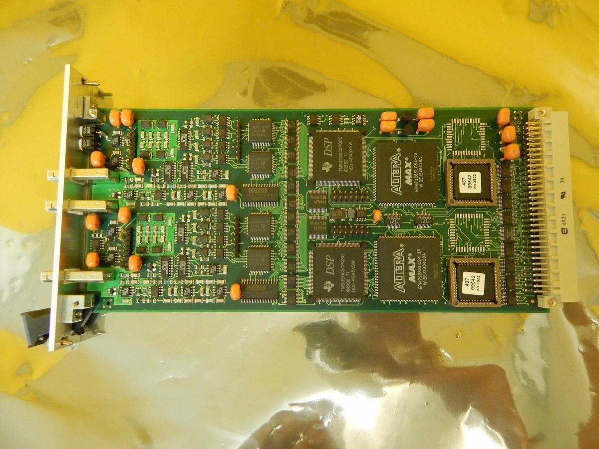 Used ASML 4022.437.1053 2-Channel Processor Board PCB Card Used Working
