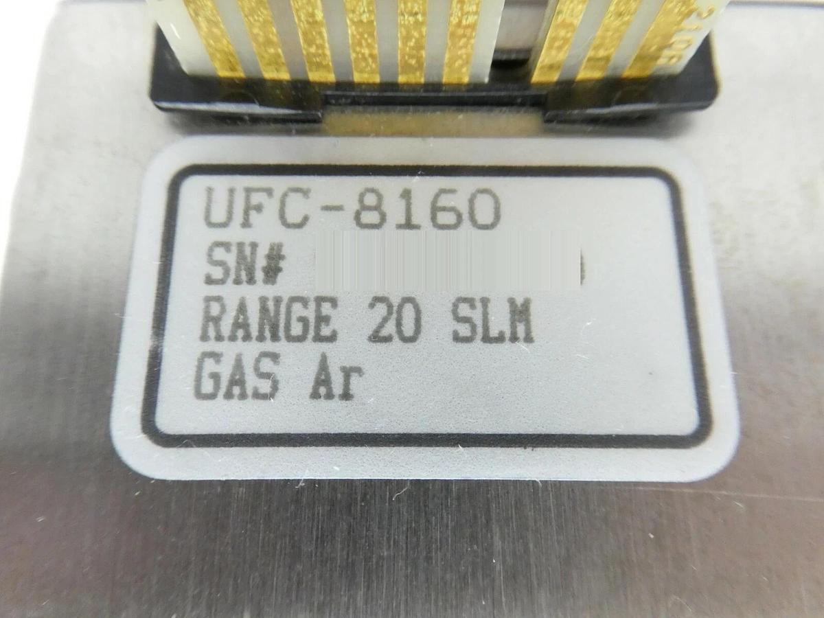 Used UNIT Instruments UFC-8160 Mass Flow Controller MFC 20 SLM Ar Working Spare