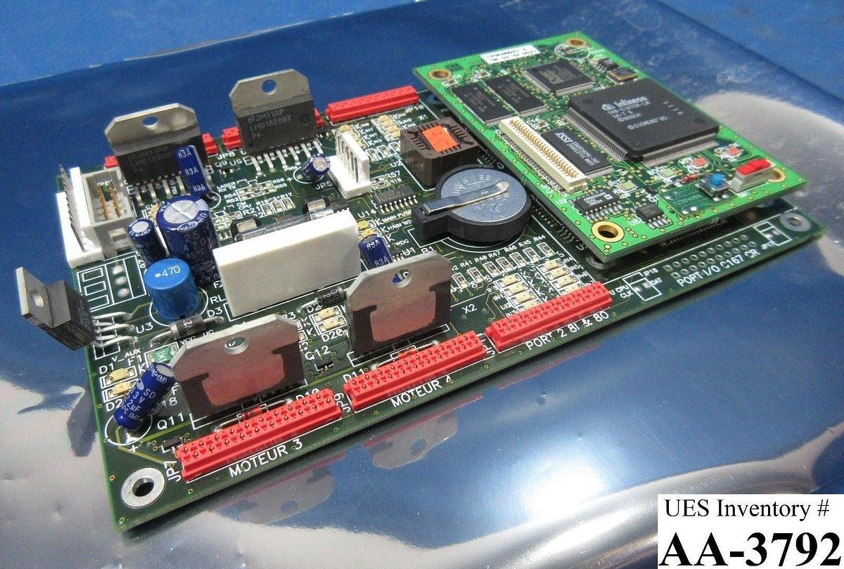 Used RECIF Technologies MOBJH0131D Motherboard PCB with CPU CPUCH0027 DNS Working