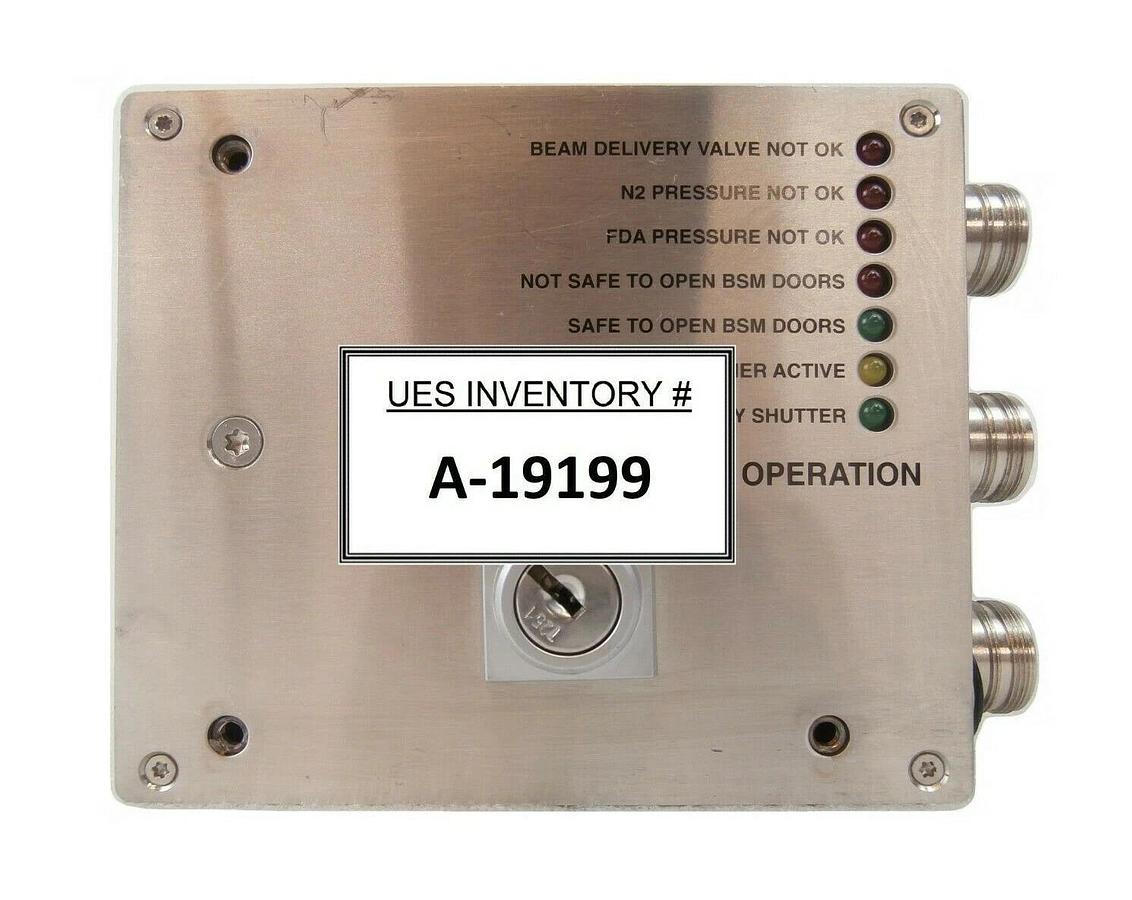 Used ASML 4022 472 2763 BSM Lockout Box Assembly No Key Working Surplus