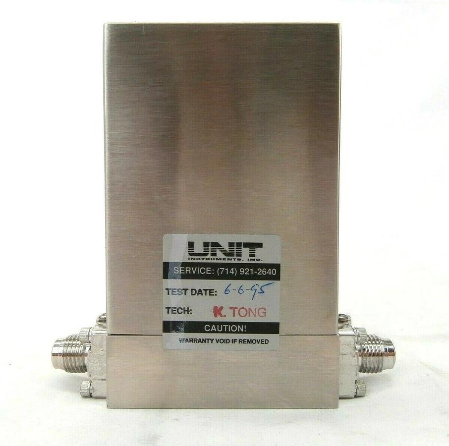 Used UNIT Instruments UFC-8160 Mass Flow Controller MFC 200 SCCM Ar Working Spare