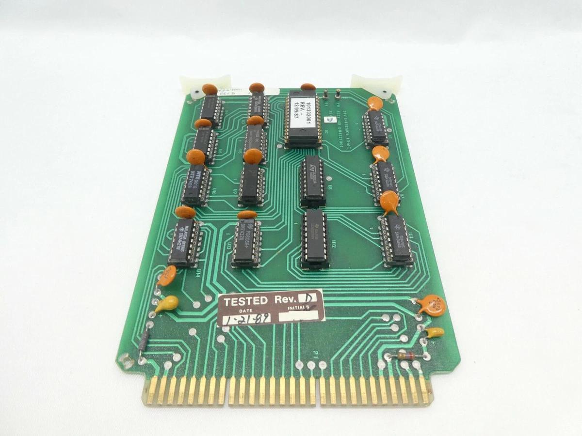 Used Varian Semiconductor VSEA DH4327001 24V Interface Logic PCB Card Rev. D Working