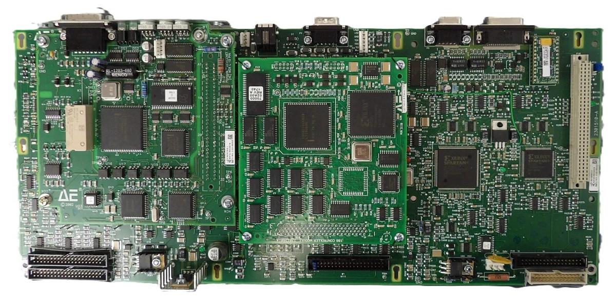 Used AE Advanced Energy 2301510 Pinnacle ADCAP Sync Plus Logic PCB 1303842 Working