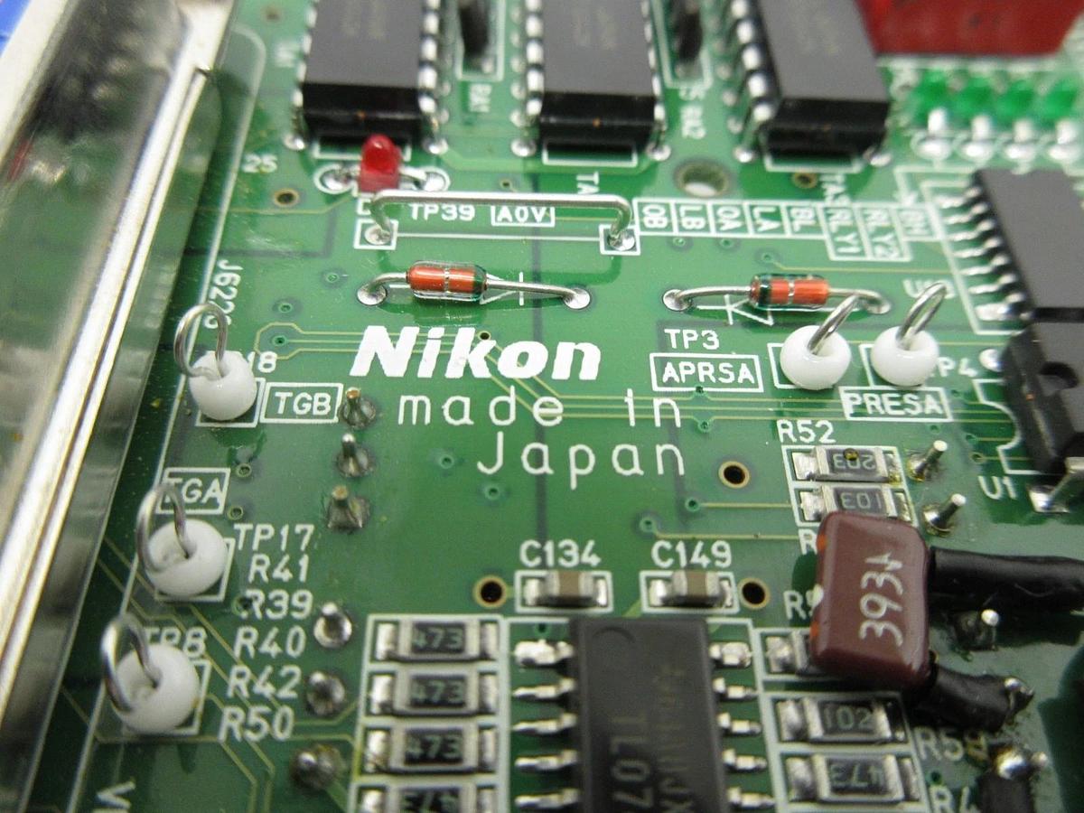 Used Nikon Precision 4S007-770-B Interface Board PCB LC-PRES2 NSR Series Working