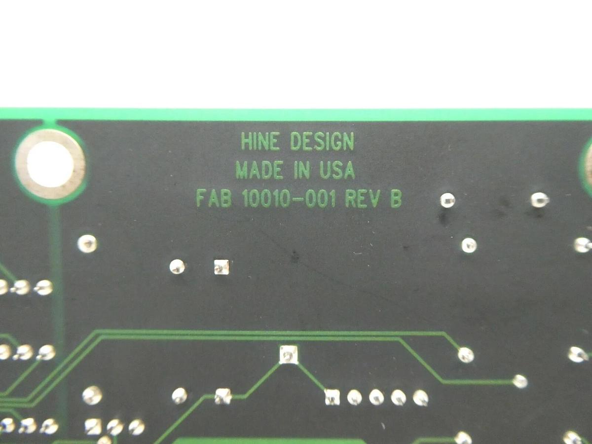 Used Hine Design 10011-802 FPDVCI Control Emergency Stop PCB Lam FPD Continuum Spare