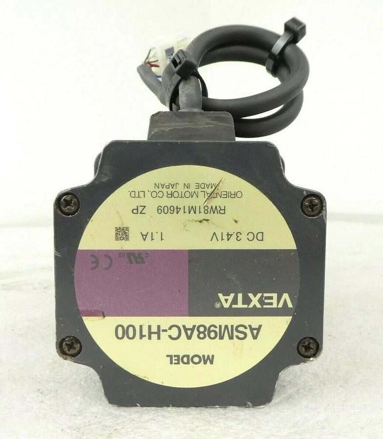 Used Oriental Motor ASM98AC-H100 Closed Loop Step Motor VEXTA Working Surplus