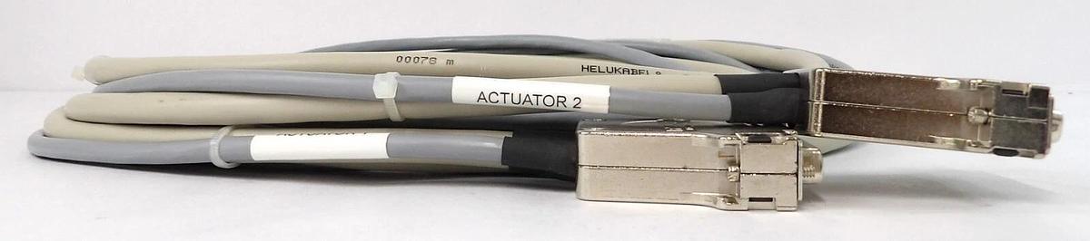 Used VAT 980EC-24GU-ACF1 External Valve Controller w/Cable 670CV-99LB-0001 Working