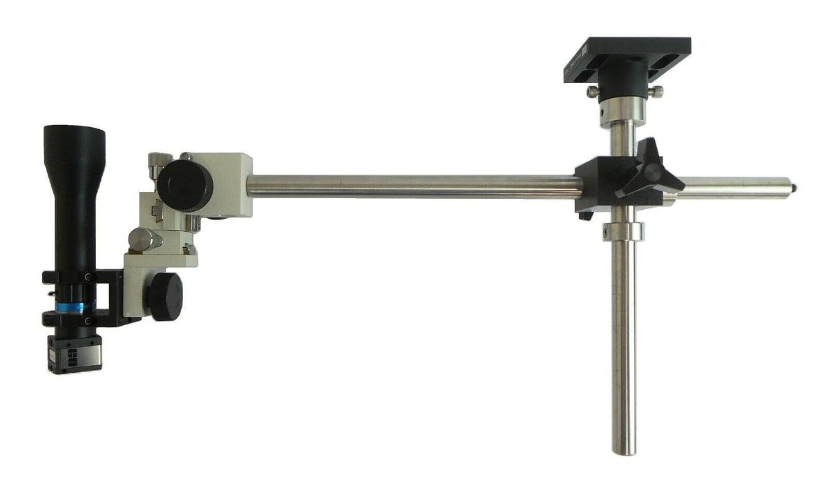 Used Edmund Optics EO-1312C 0.4x Optical Lens with w/ Mounting Clamp Working