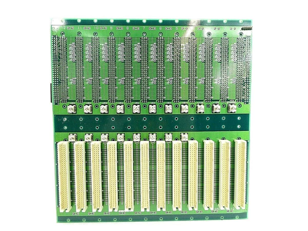 Used EBRAIN 650-VMW12T Backplane Interconnect Board PCB EBRAINS Working Surplus