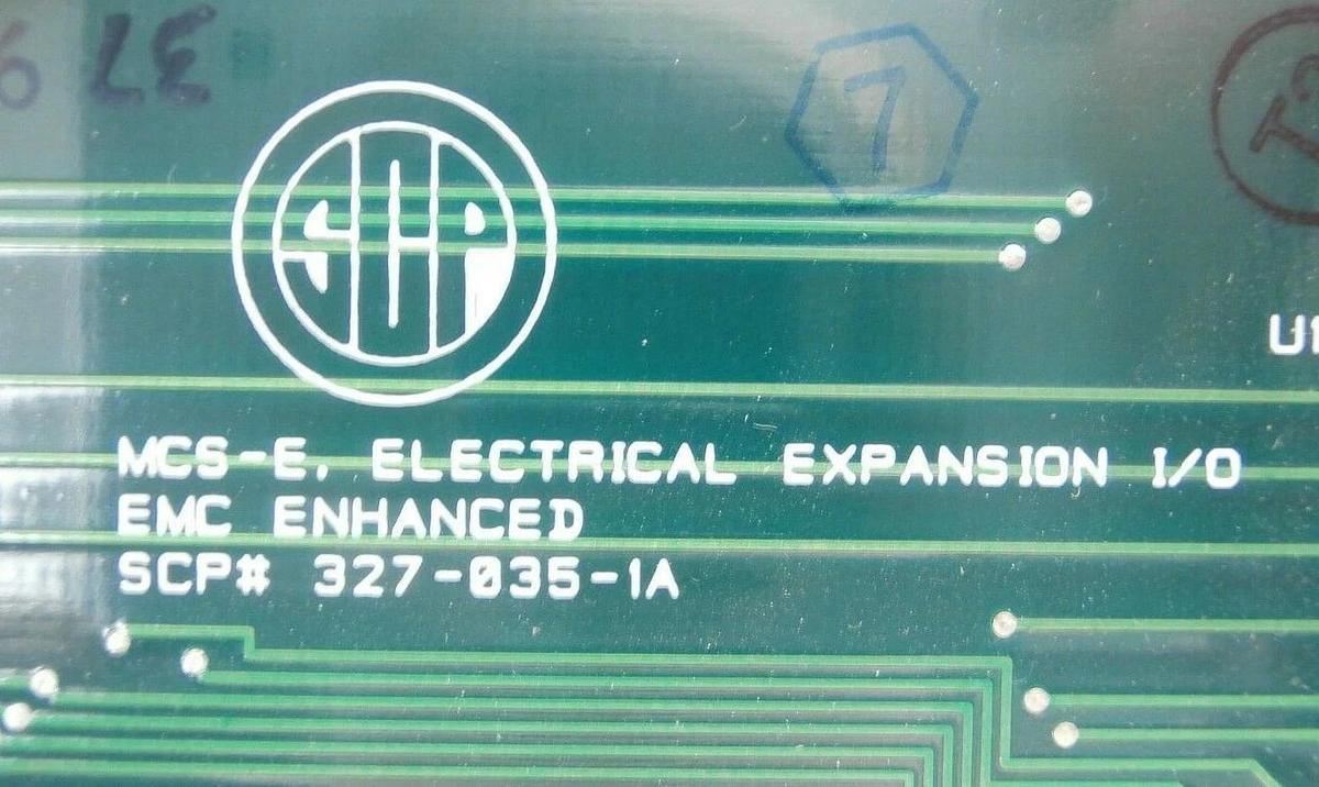 Used Semitool 327-035-1A MCS-E Electrical Expansion I/O PCB Assembly Working Spare