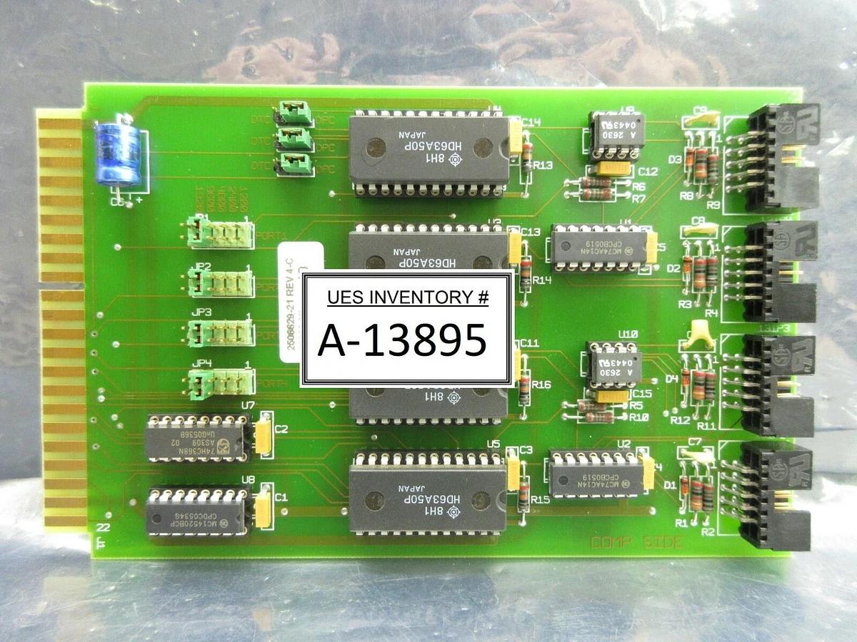 Used ASM Advanced Semiconductor Materials 2506629-21 Processor PCB Card Rev. 4-C Used