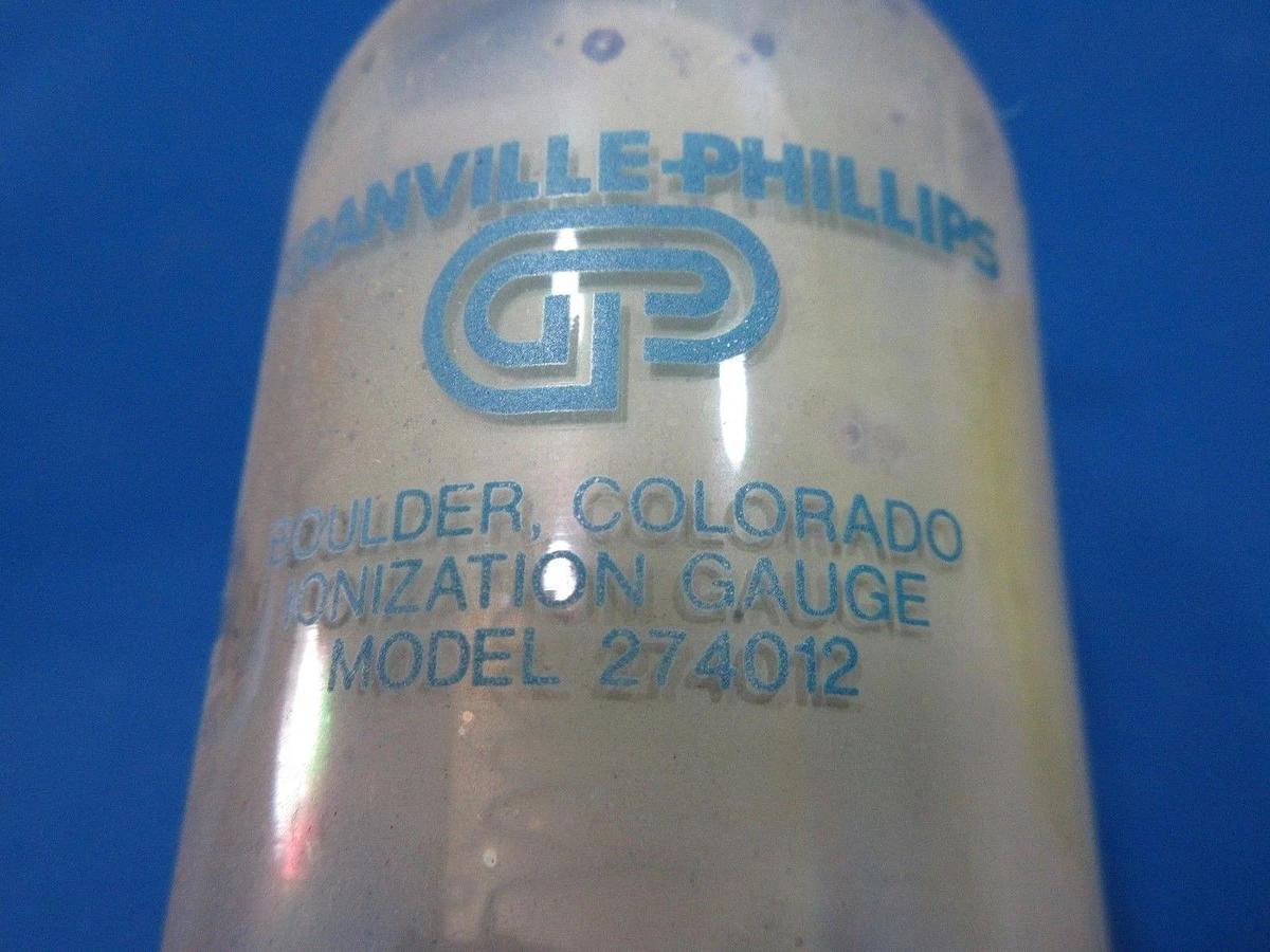 Used Granville Phillips 274012 Ionization Gauge w/ cables Lot of 2 Used Working