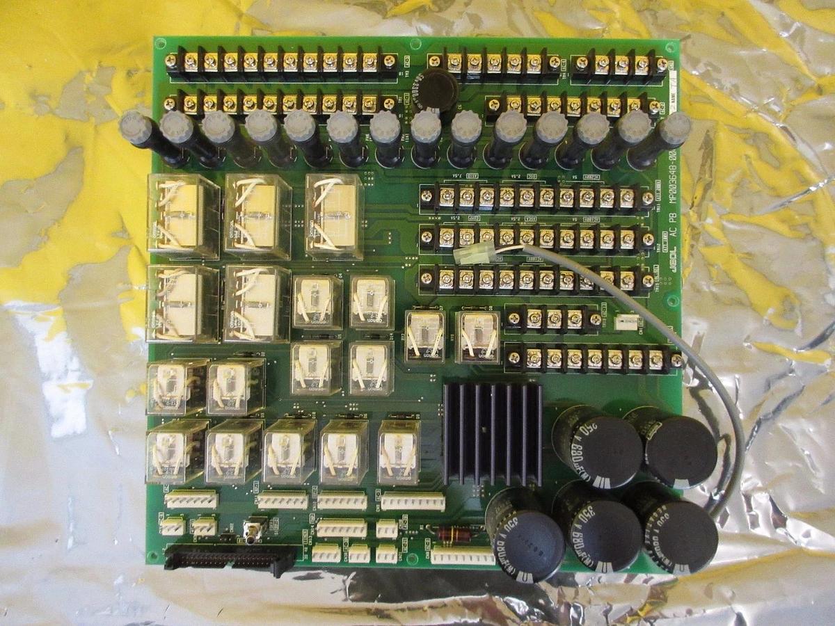 Used JEOL MP003648-00 AC PB Relay Power Distribution Board PCB JEM-2010F TEM Used
