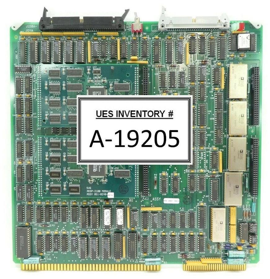 Used ASML 859-0942-004G Inteface Board PCB Card 851-8240-007G Broken Tab Working