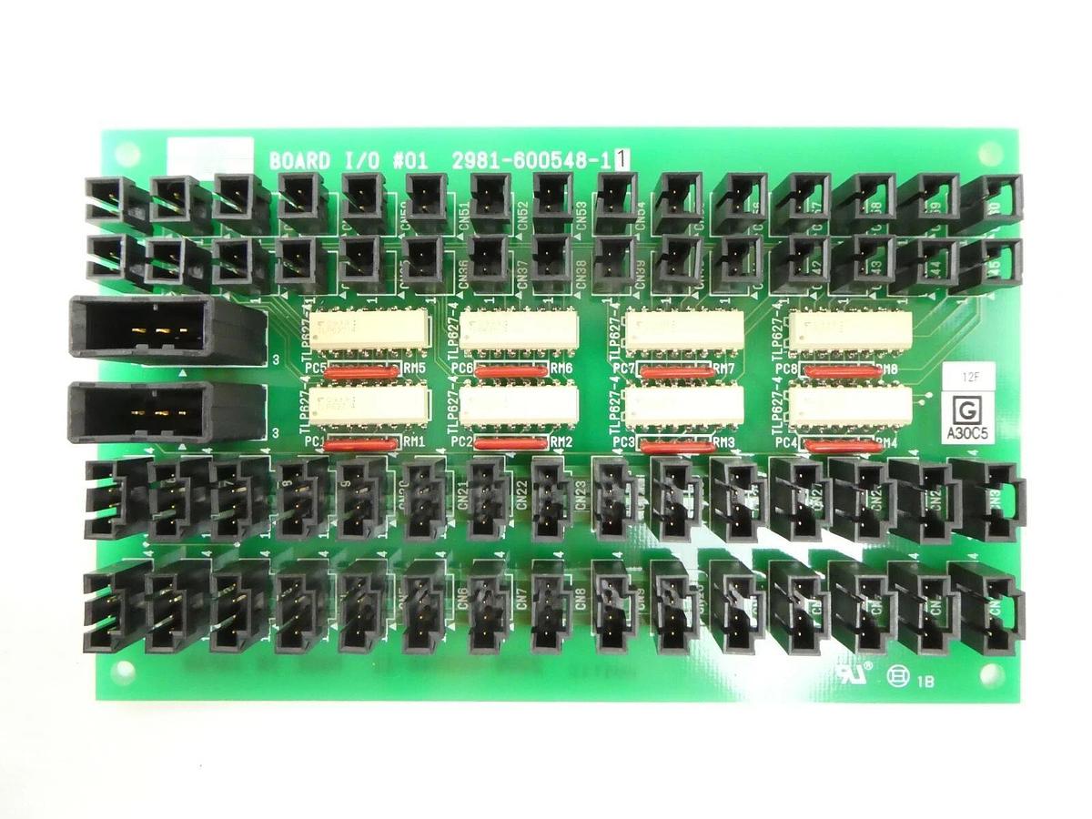 Used TEL Tokyo Electron 2981-600548-11 I/O #01 Interface PCB Rudolph F30 Working