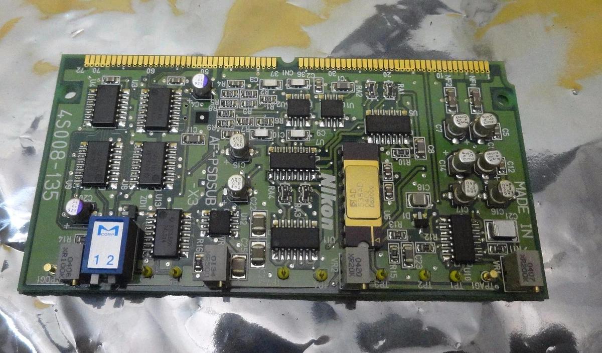 Used Nikon Precision 4S008-135 Relay Data Card PCB AF-PSDSUB-X3 NSR Working