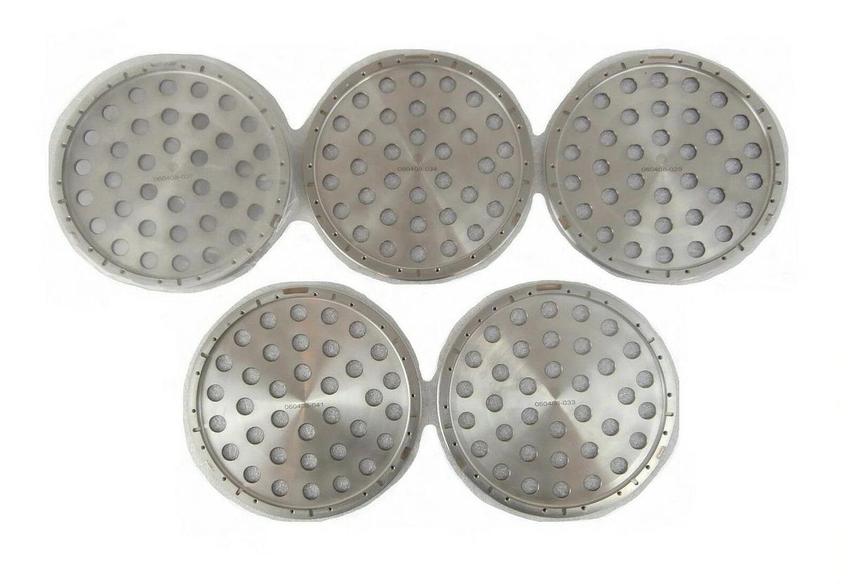 Refurbished SPM 90122-1 Perforated Plate MRA 8" Lot of 5 AMAT Applied Materials Refurbished
