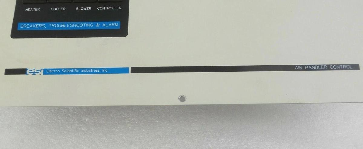 Used ESI Electro Scientific Industries Air Handler Control Module 9250 Laser Working