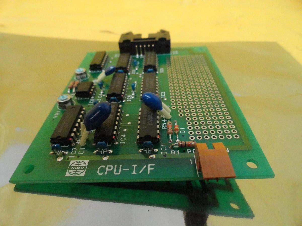 Used Nitto CPU-I/F CPU Interface Logic Board PCB Used Working