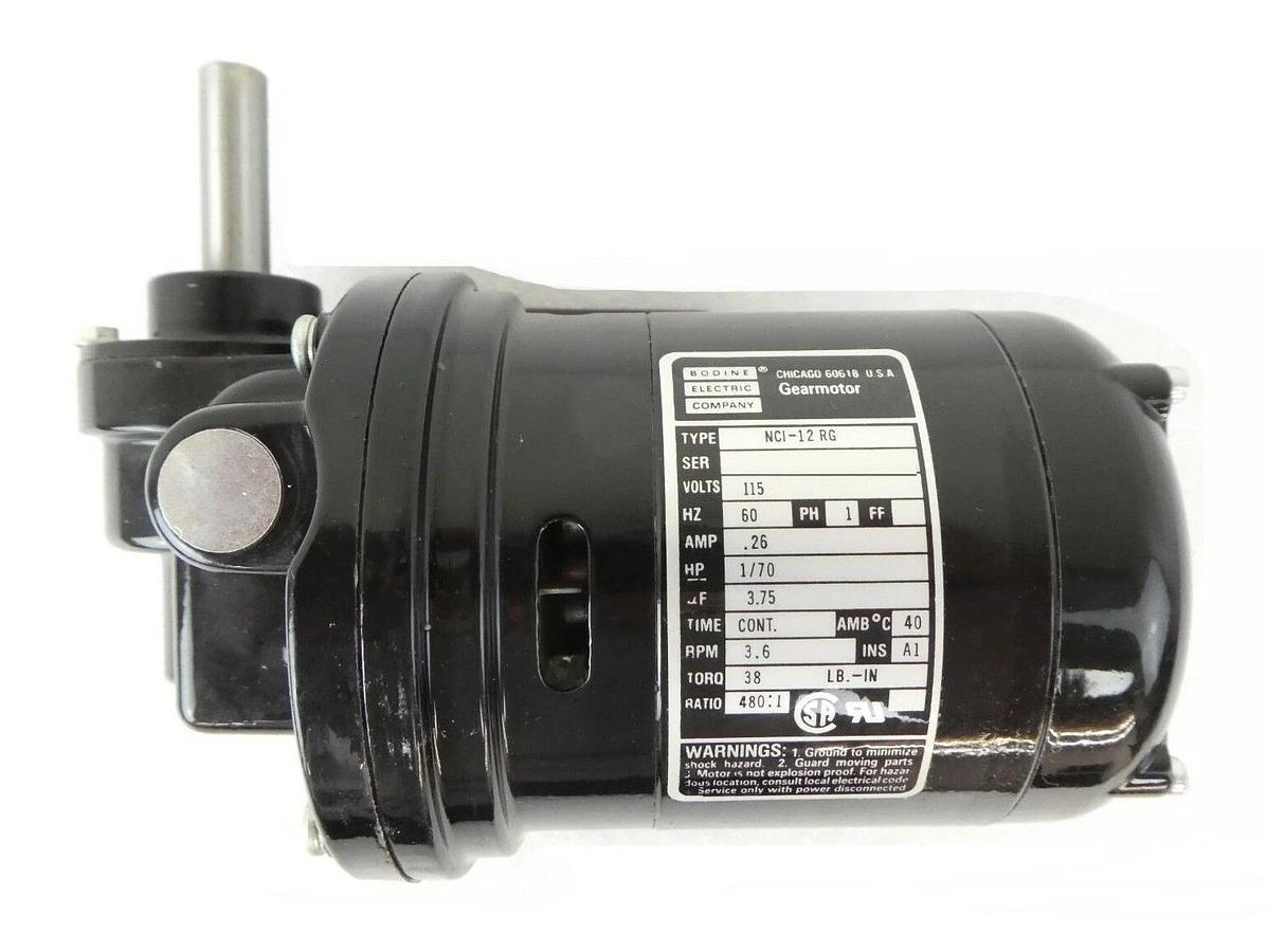 Bodine Electric NCI-12RG PSC Gearmotor Varian 3500026 Reseller Lot of 3 Surplus