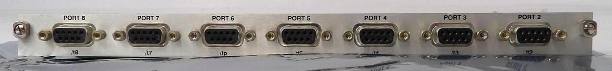 Used Brooks Automation BRD-T5X-SERIAL_PORTS 7 Port Interface PCB Lot of 2 Working